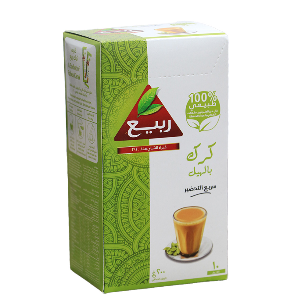 شاي ربيع كرك بالهيل 200 جرام